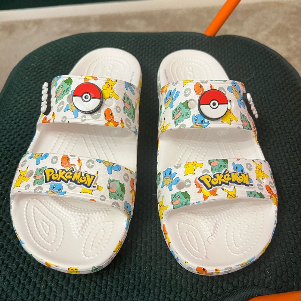 Pokémon Croc Sandals Women’s 11 Men’s 9